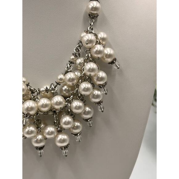 Brighton Double Strand Pearl-icious
Glass Pearl and Beaded Silver Tone Necklace - Picture 2 of 11